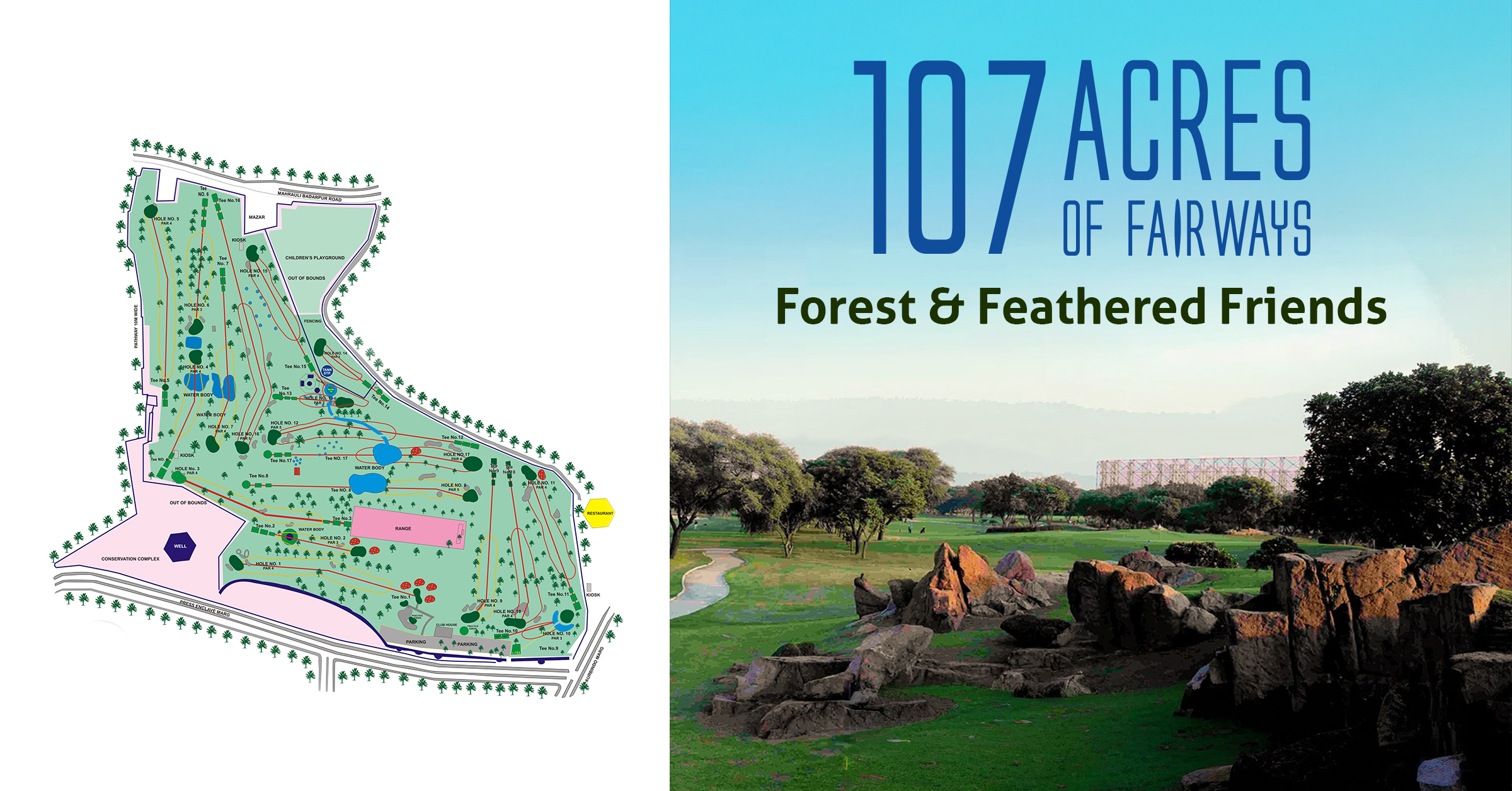 When Nature Plays Caddie: Birds, Trees, and Wildlife at Qutab Golf Course 2 Artboard 1ancient 1